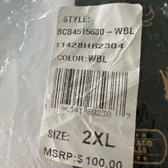 Pro Standard Chicago Bulls Retro Track Pants Hibbett Exclusive 2XL - Picture 9 of 9